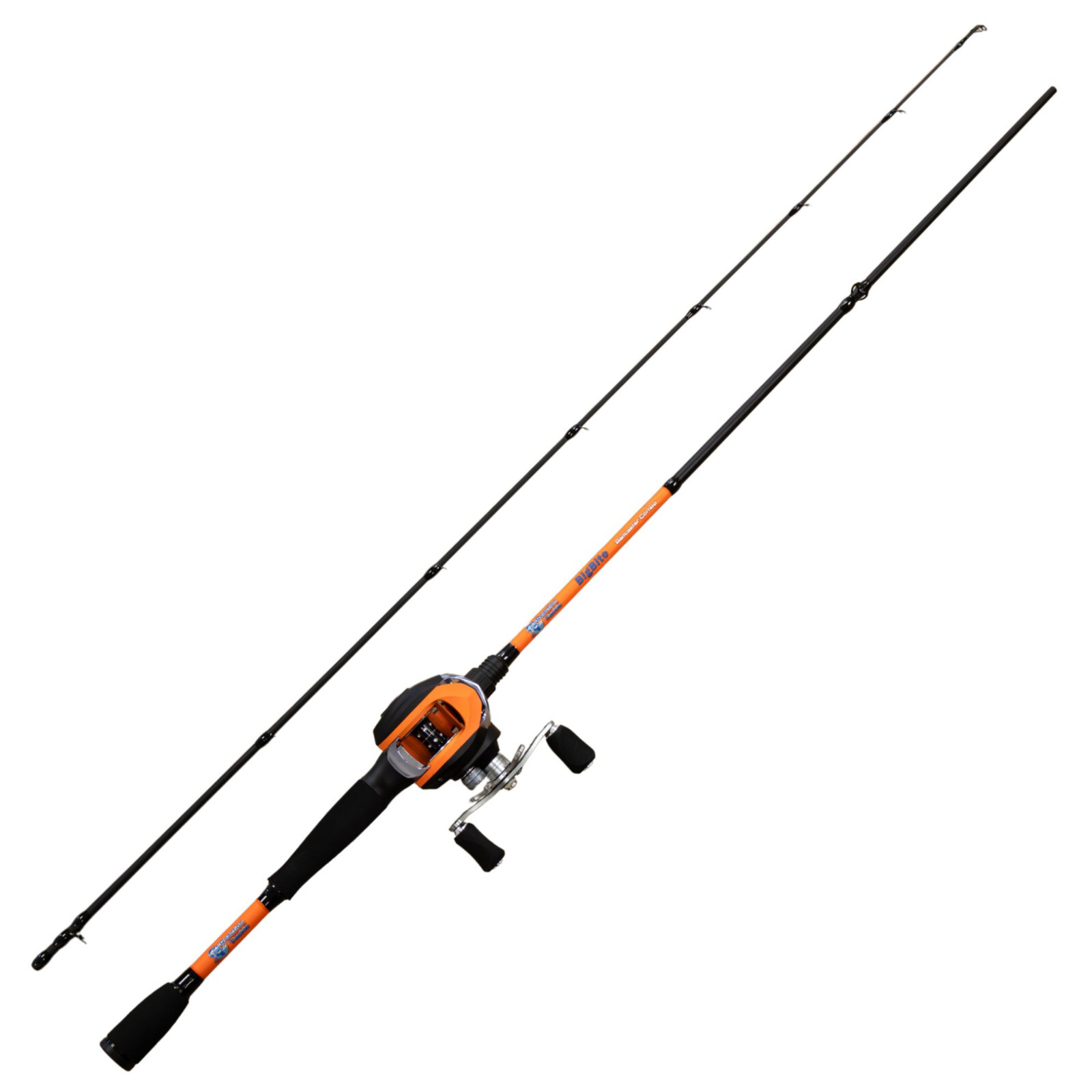 Reaction Tackle Fishing Rod and Baitcasting Reel Combo- BigBite