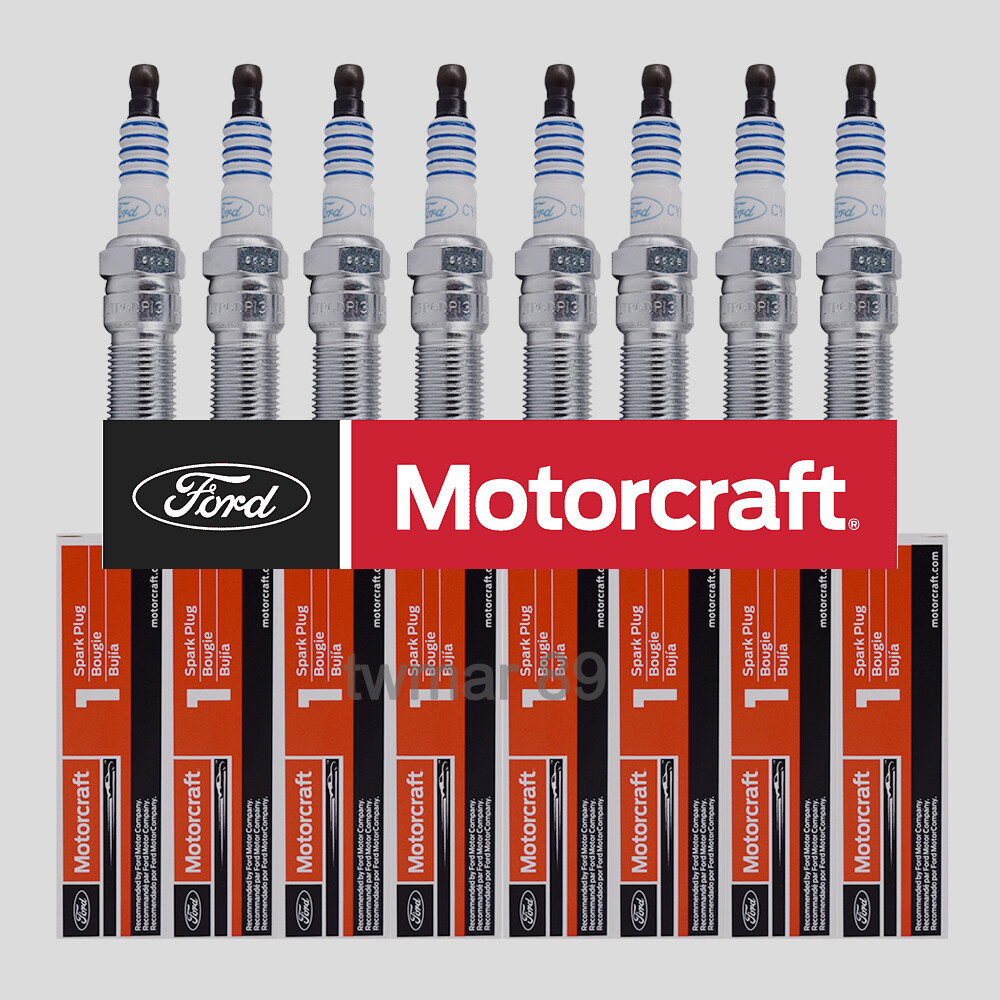 8Pcs SP-548 CYFS12F1 Spark Plugs for Motorcraft Ford F150 Mustang 5.0L New