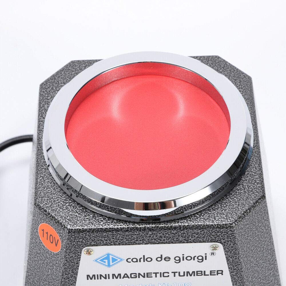 Jewelry Polisher Tumbler 3.93 Inch Mini Magnetic Grinding