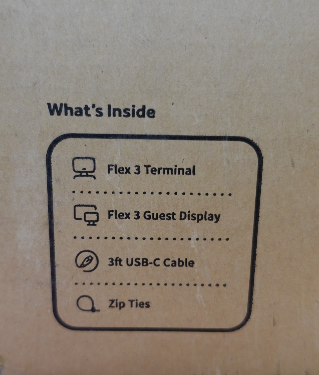Toast Flex 3 POS Dual Terminal And Guest Display TT300