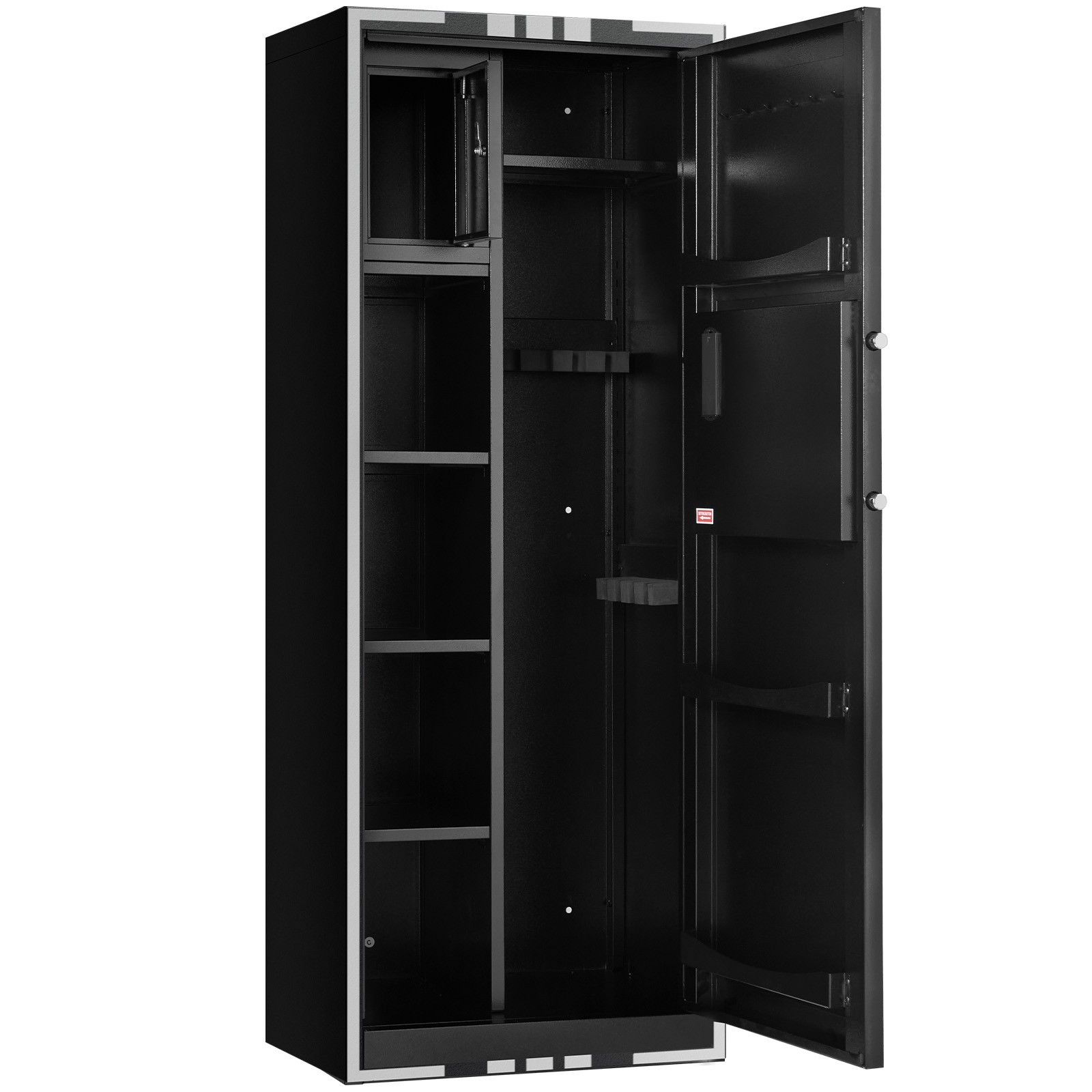 Uimoso 4-Gun Safe Cabinet for Rifles and Pistols with Key and Digital Lock
