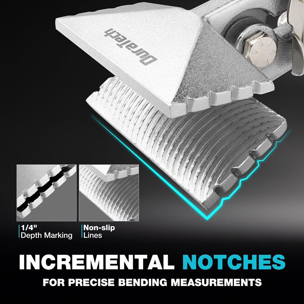 DURATECH 3 Inch Sheet Metal Bender Hand Seamers Sheet Metal Tools for Bending