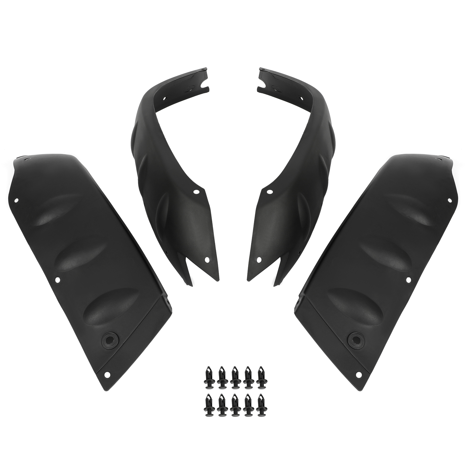 Full Fender Flares Mud Guards Kit For Honda TRX350 TRX400 Rancher 04-07