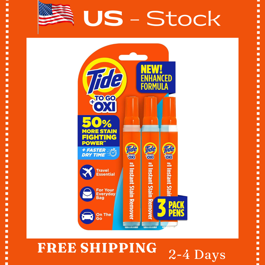 Tide Pen Stain Remover for Clothes, Tide to Go Pen, Instant Stain Remover Pen &