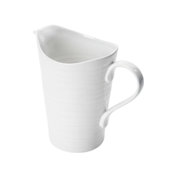 Portmeirion Sophie Conran Collection Large Pitcher, Porcelain, 3 Pint- White
