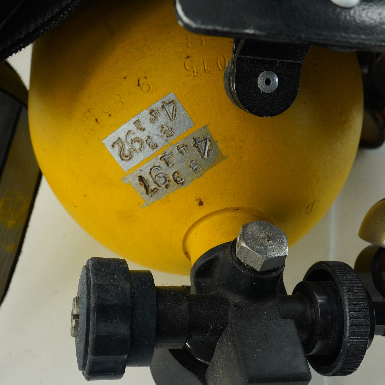 MSA Ultralight II Tank Harness Air Mask SCBA AS IS AS FOUND