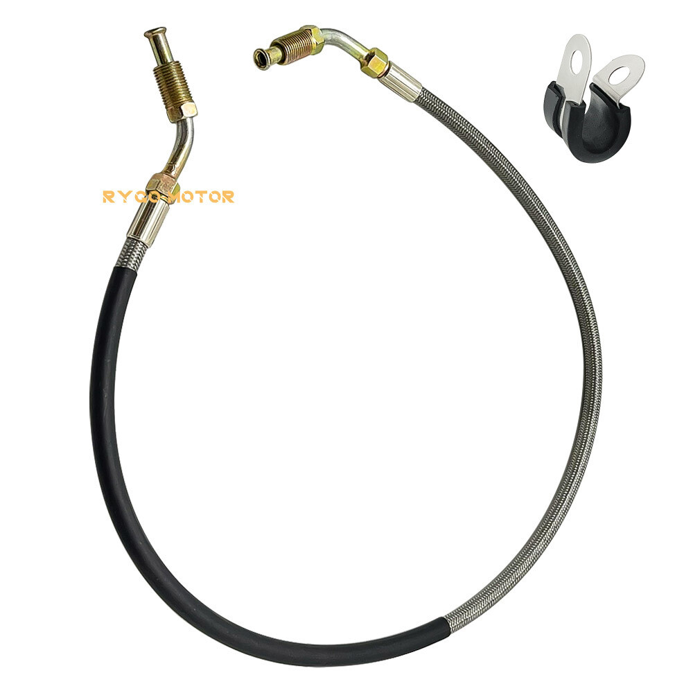 Front Brake Lines Left & Right w/Fitting for Polaris Sportsman 400 4X4 1993-1997