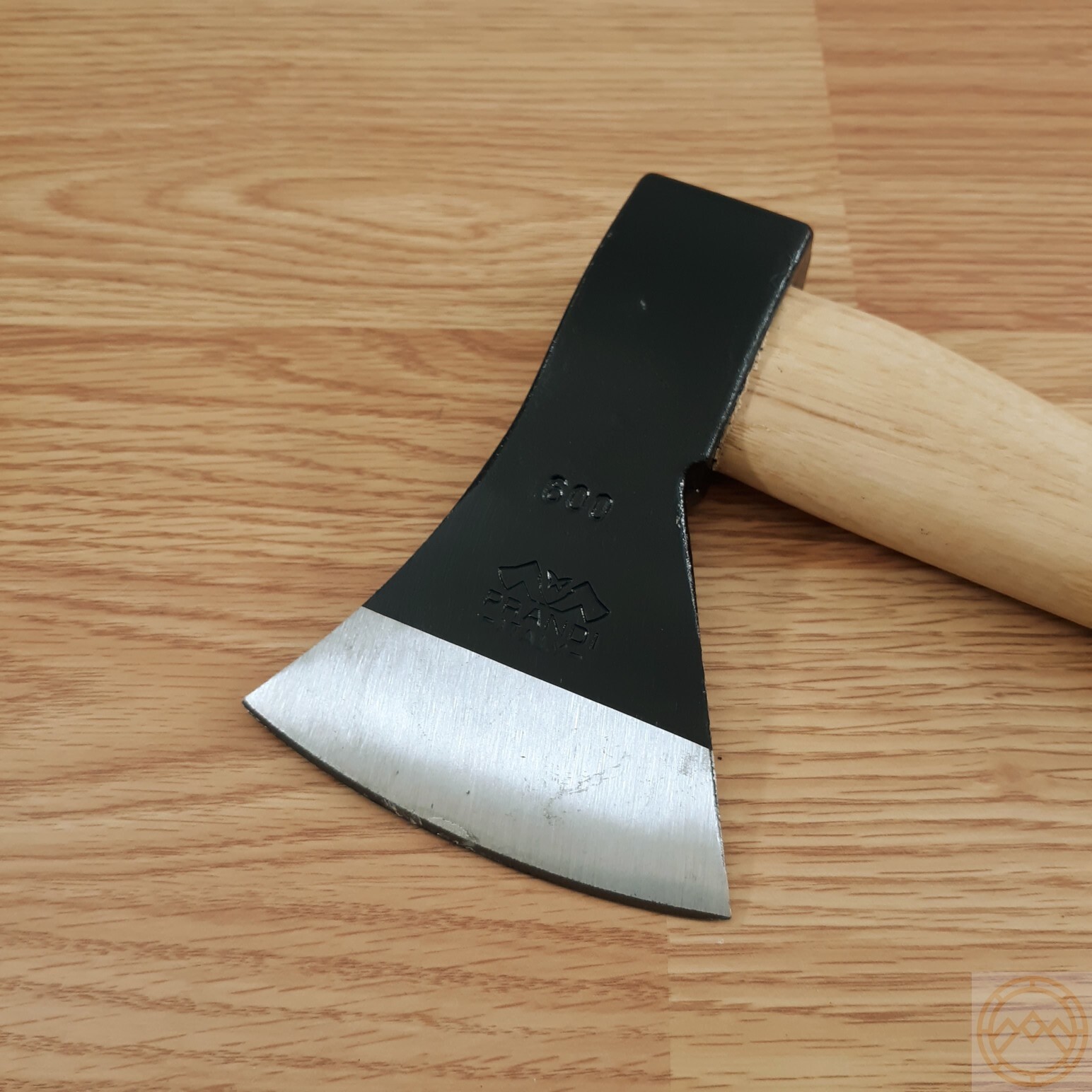 Prandi German Style Hatchet w/ 3.75" Carbon-Steel Head Cutting Edge Hickory 306B