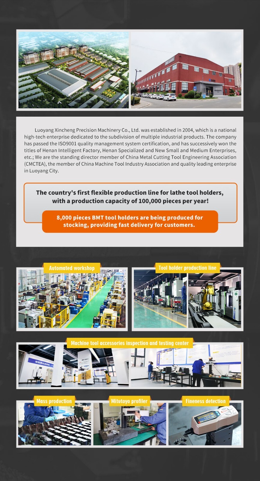 SFX BMT Static Tool Block Outer Diameter Tool Block QT500 Cast Iron