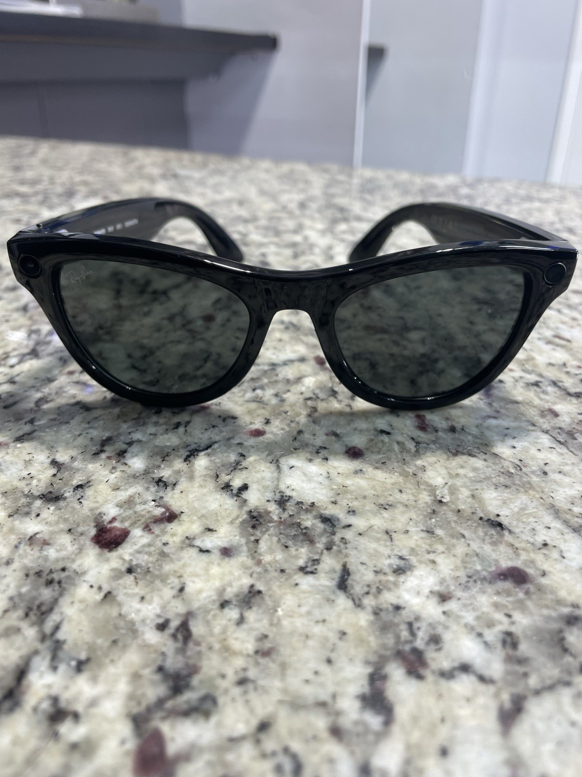 Ray-Ban Meta Skyler GEN2 RW4014 601/71 Shiny Black Frame w/ G15 Green Lense