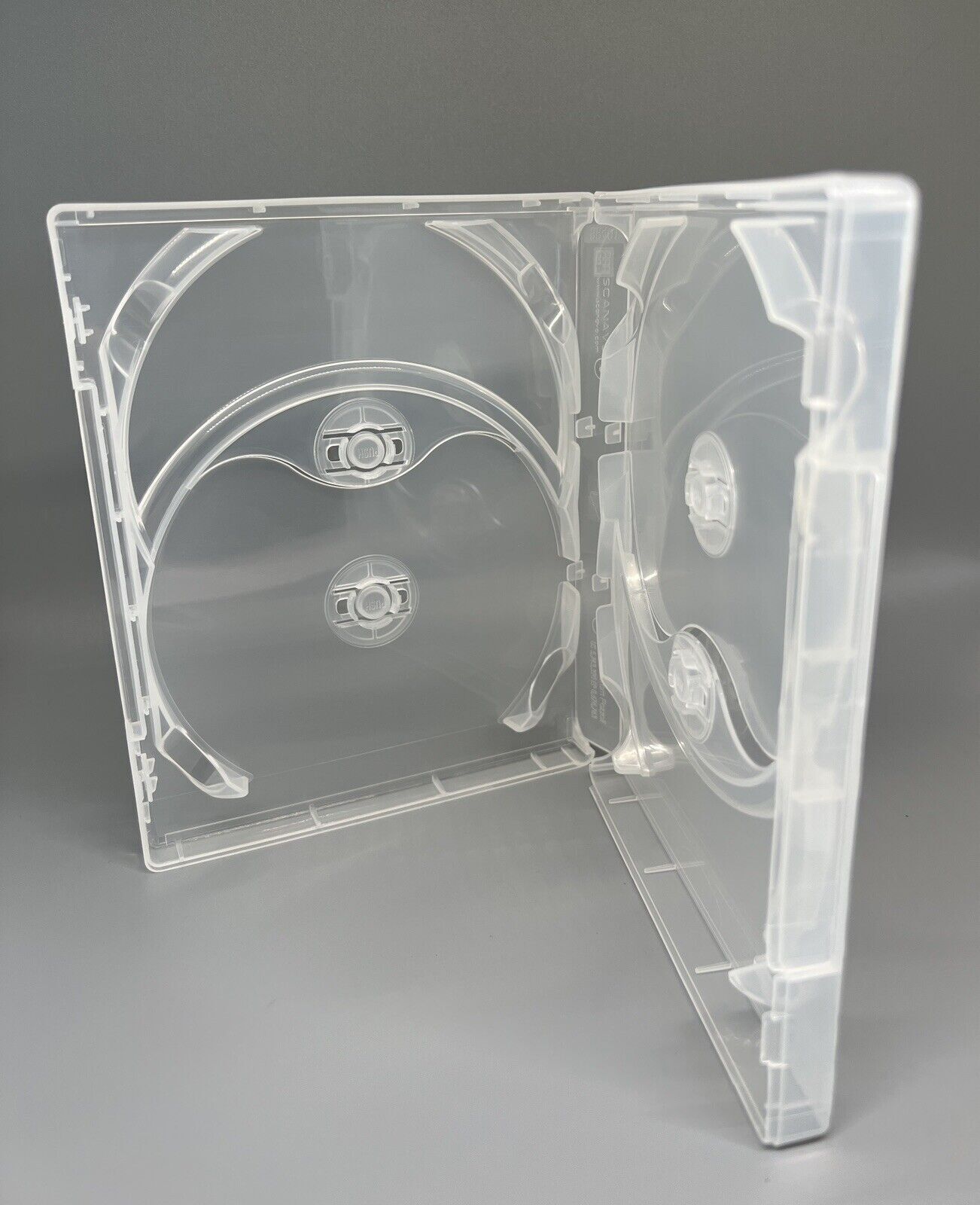NEW Original Scanavo Criterion 22mm Multi-4 BLU-RAY Case, Super Clear, CR4 (W16)