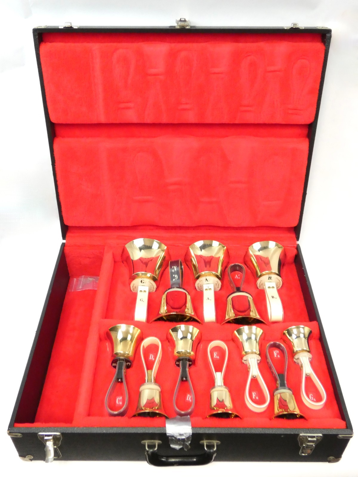 Malmark 3 Octave Handbell Set C4–C7 w Cases (Plus 10 Duplicate Bells)