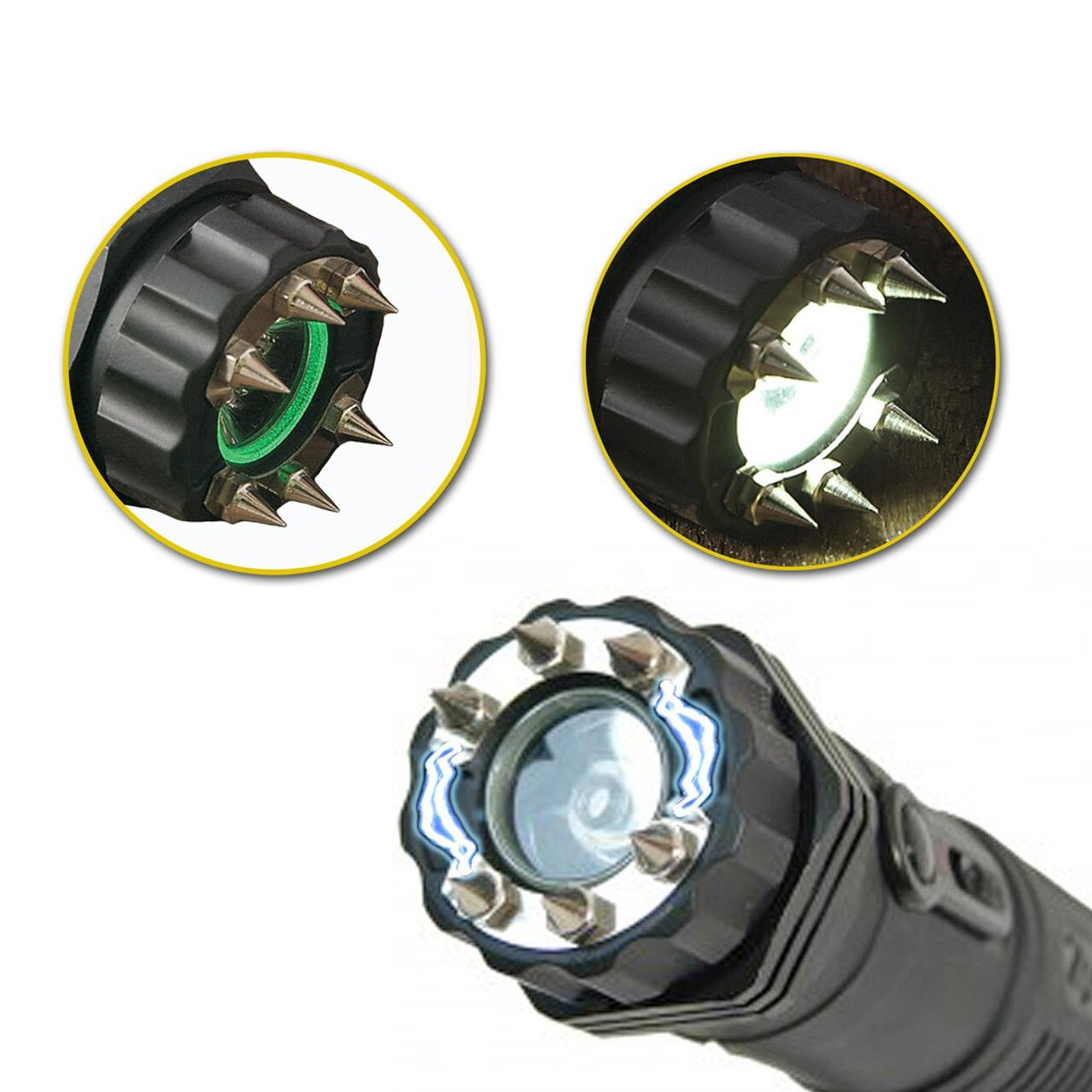 ZAP Light Extreme Rechargeable Stun Gun with Flashlight - 1 Million Volts