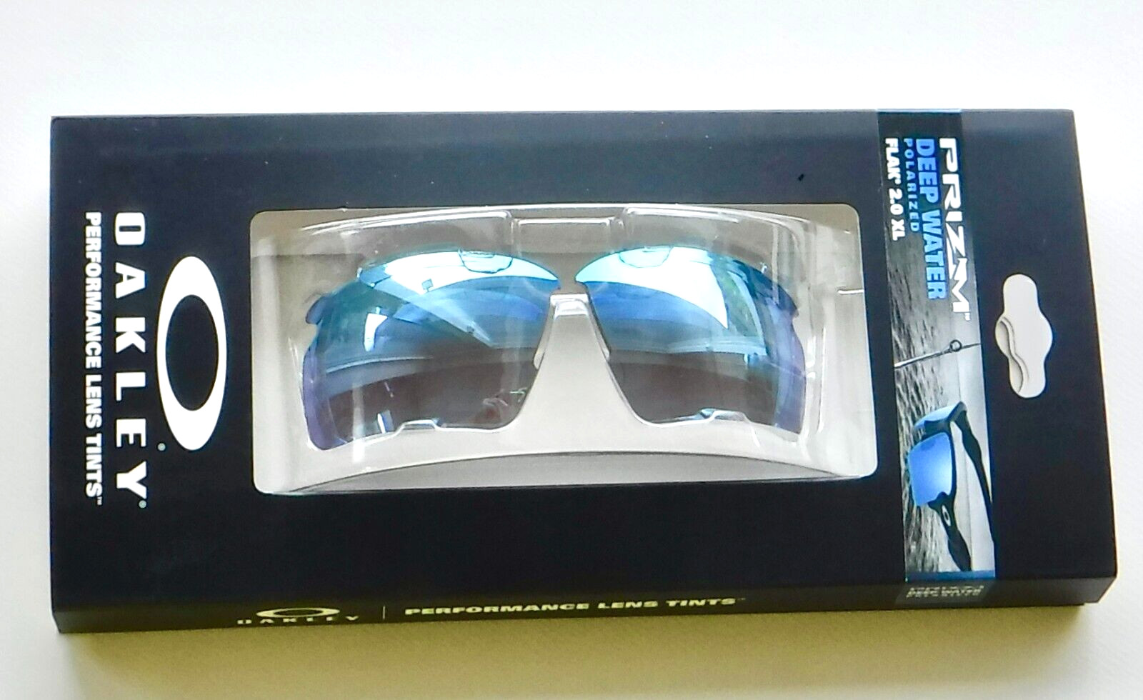 Oakley Flak 2.0 XL Sunglasses Polarized Deep Water Prizm Lens 101-108-005