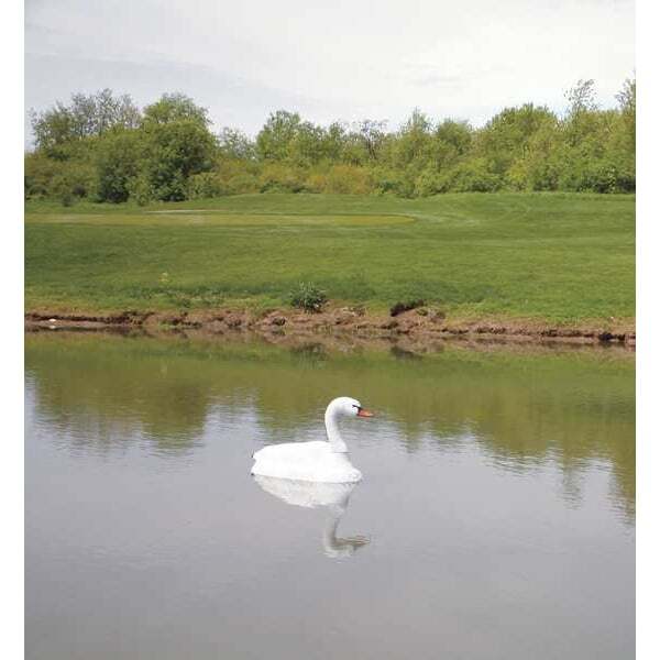 Flambeau 5889Lo Pond Swan Decoy,36 In. L,18 In. W