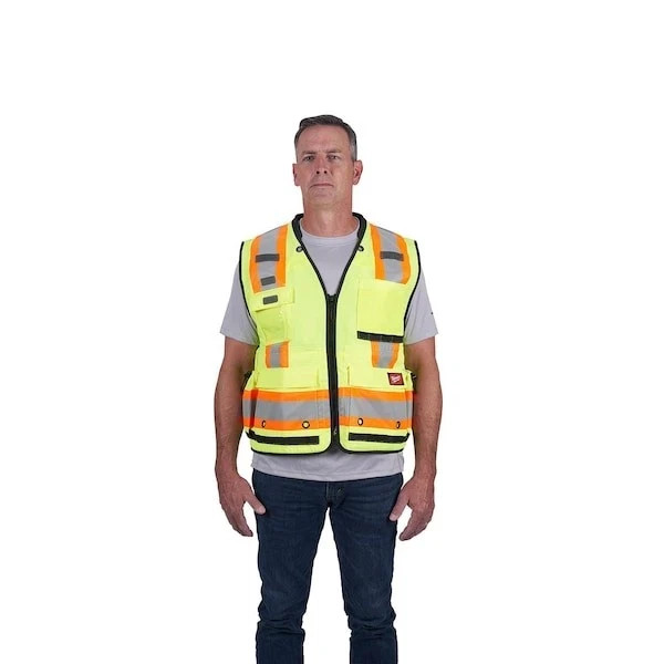 Milwaukee 48-73-5164 Class 2 High Visibility Safety Vest (4XL~5XL)
