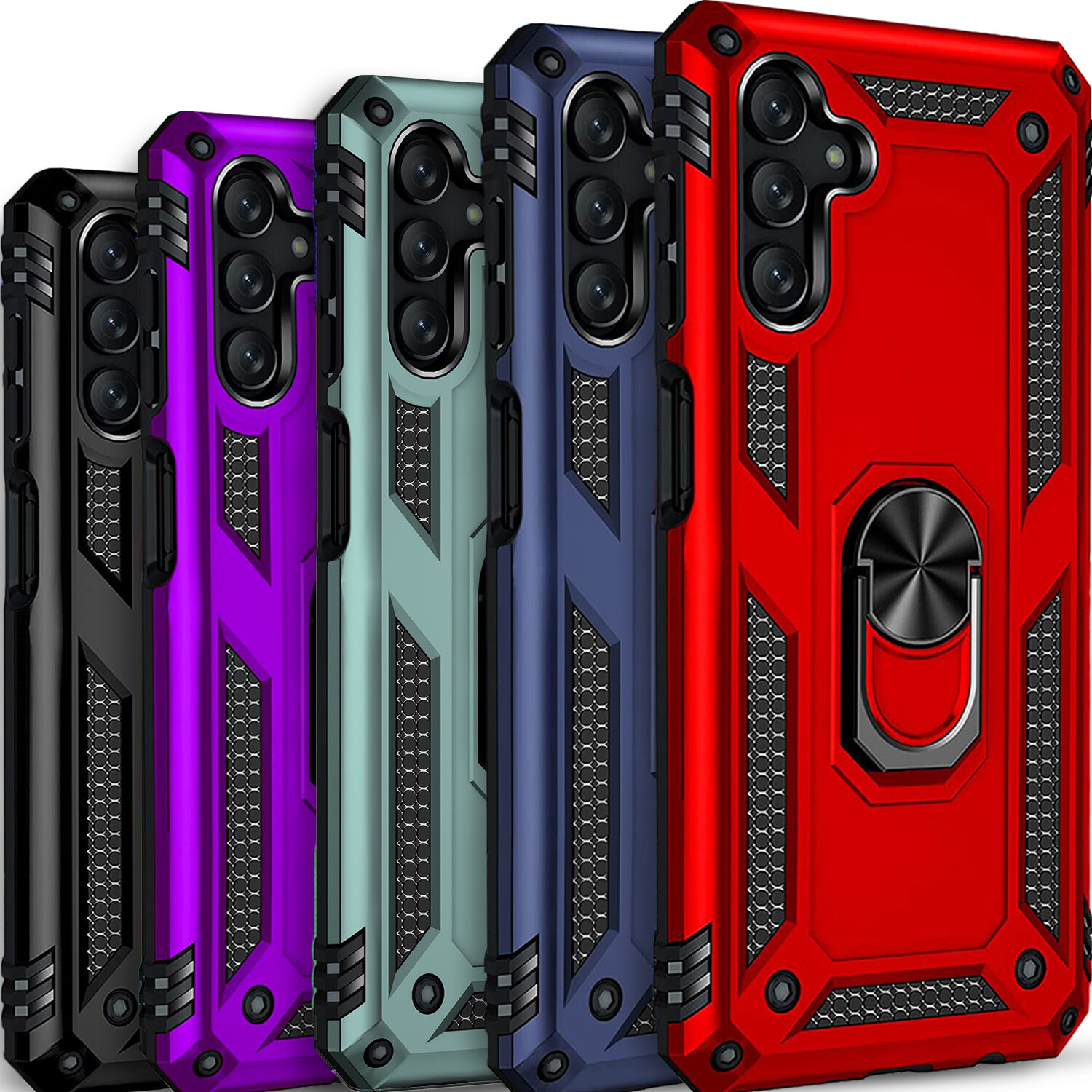 For Samsung Galaxy A14 5G A13 A03s A04S A53 A54 A32 A23 A12 Case+ Tempered Glass