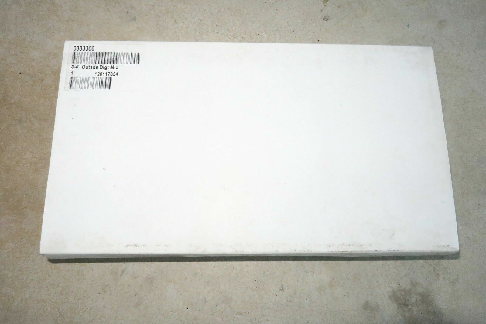 TRITAN 3-4" Range 0.00005" Grad Carbide Stop Digital LCD Outside Micrometer