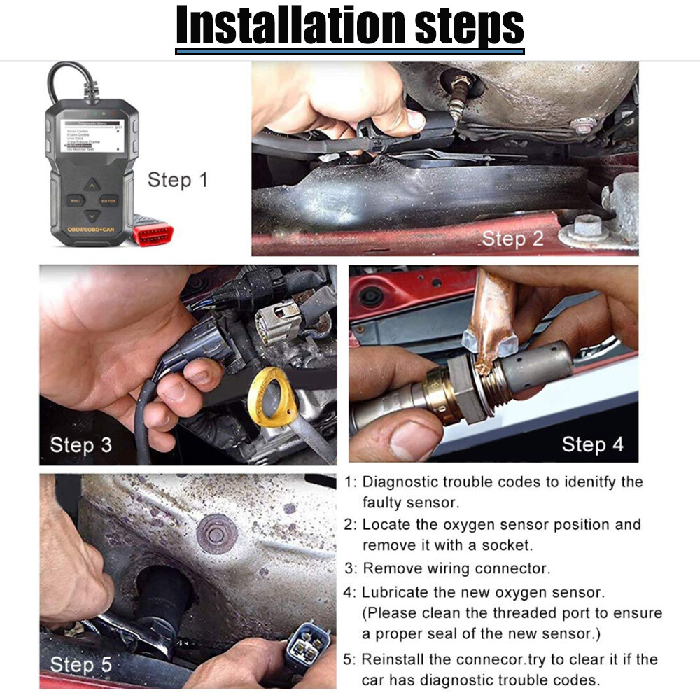 For Mercedes-Benz C300 2008-2012 E550 2011 NEW 4 x Up+Downstream Oxygen Sensor