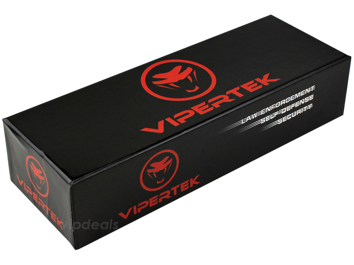 VIPERTEK Stun Gun VTS-989 - 700BV Heavy Duty Rechargeable LED Flashlight