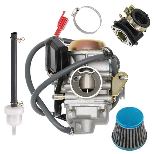PD24J GY6 150cc Carburetor Compatible for Moped ATV Go Kart Scooter 125cc