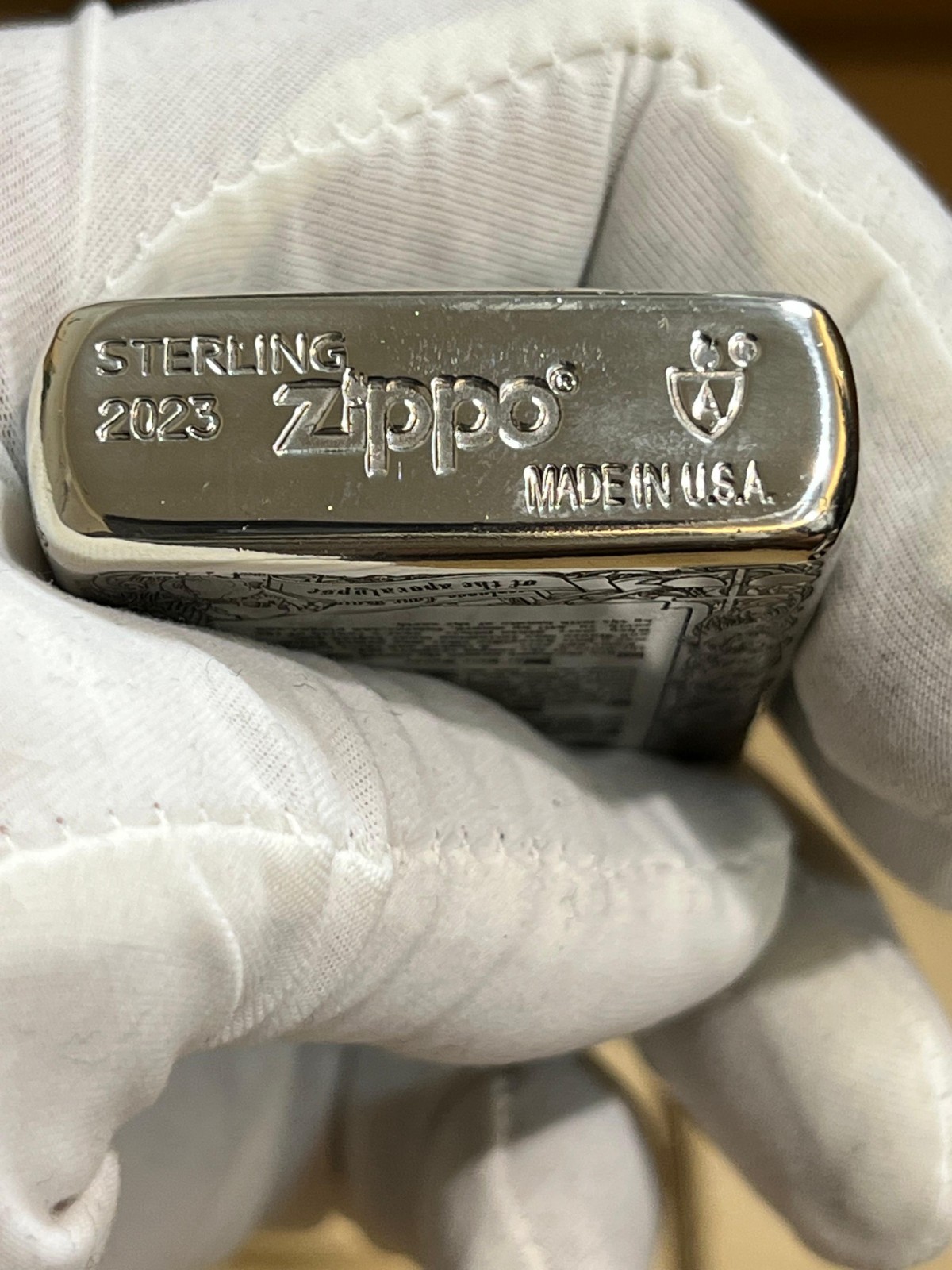 Zippo Lighter HORSEMEN OF THE APOCALYPSE SILVER + New Box
