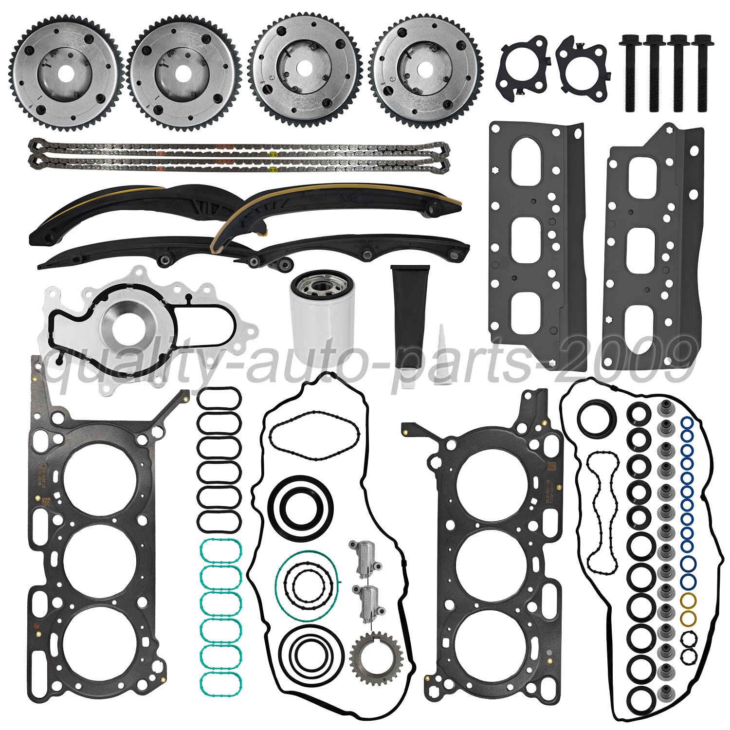 3.5L Engine Timing Chain Kit For 2017-2024 Ford F150 Ecoboost 18-24 Expedition