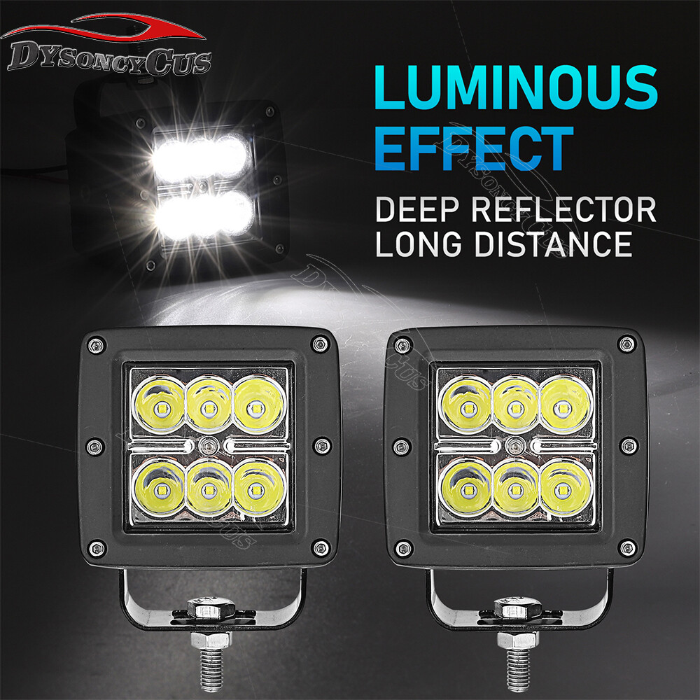 Fit Polaris Ranger XP 1000 LED Rear Backup Reverse Tail Light Mount Kit W/ Plug