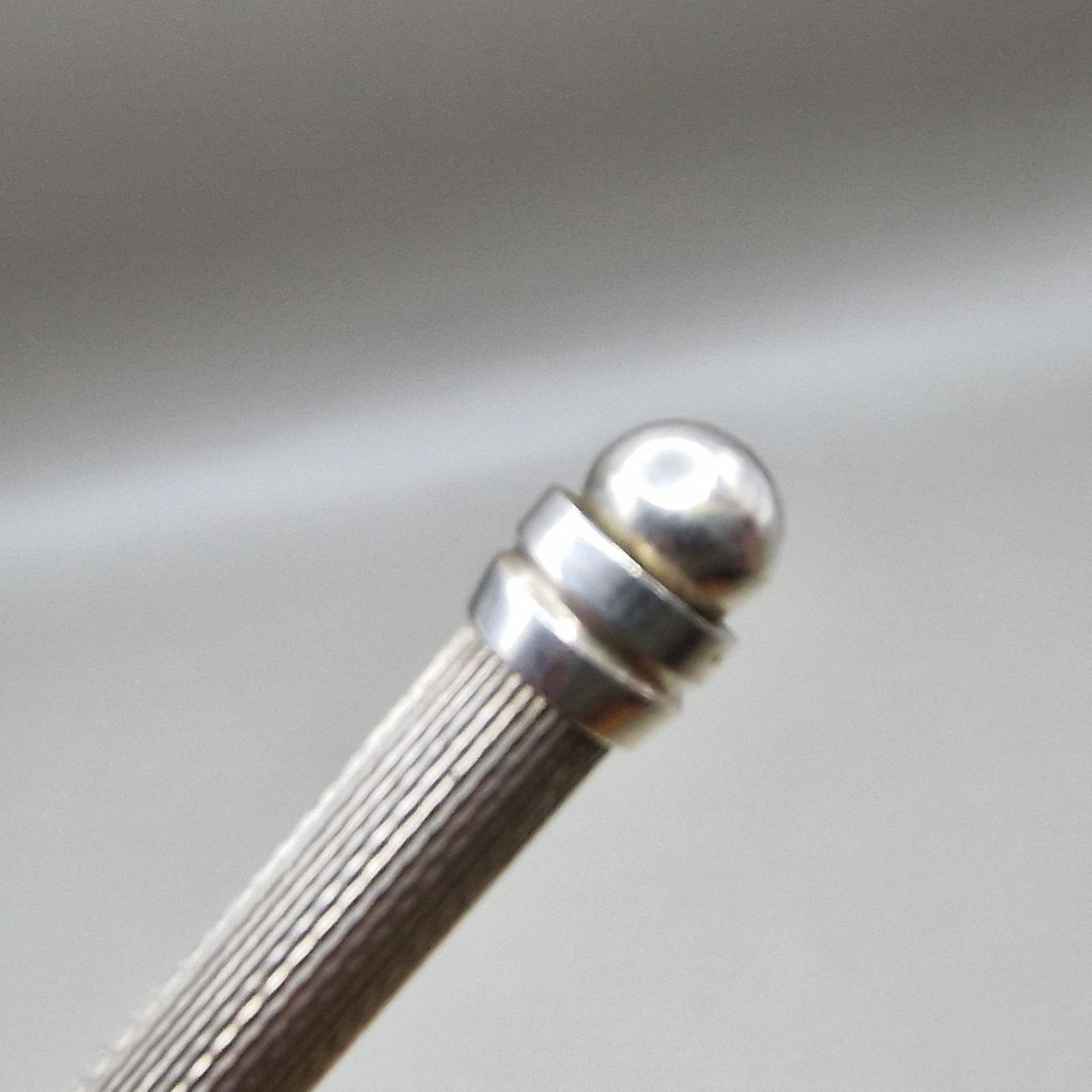 Sterling Silver Cocktail Swizzle Stick by Ramsden & Roed Ltd, London 1983