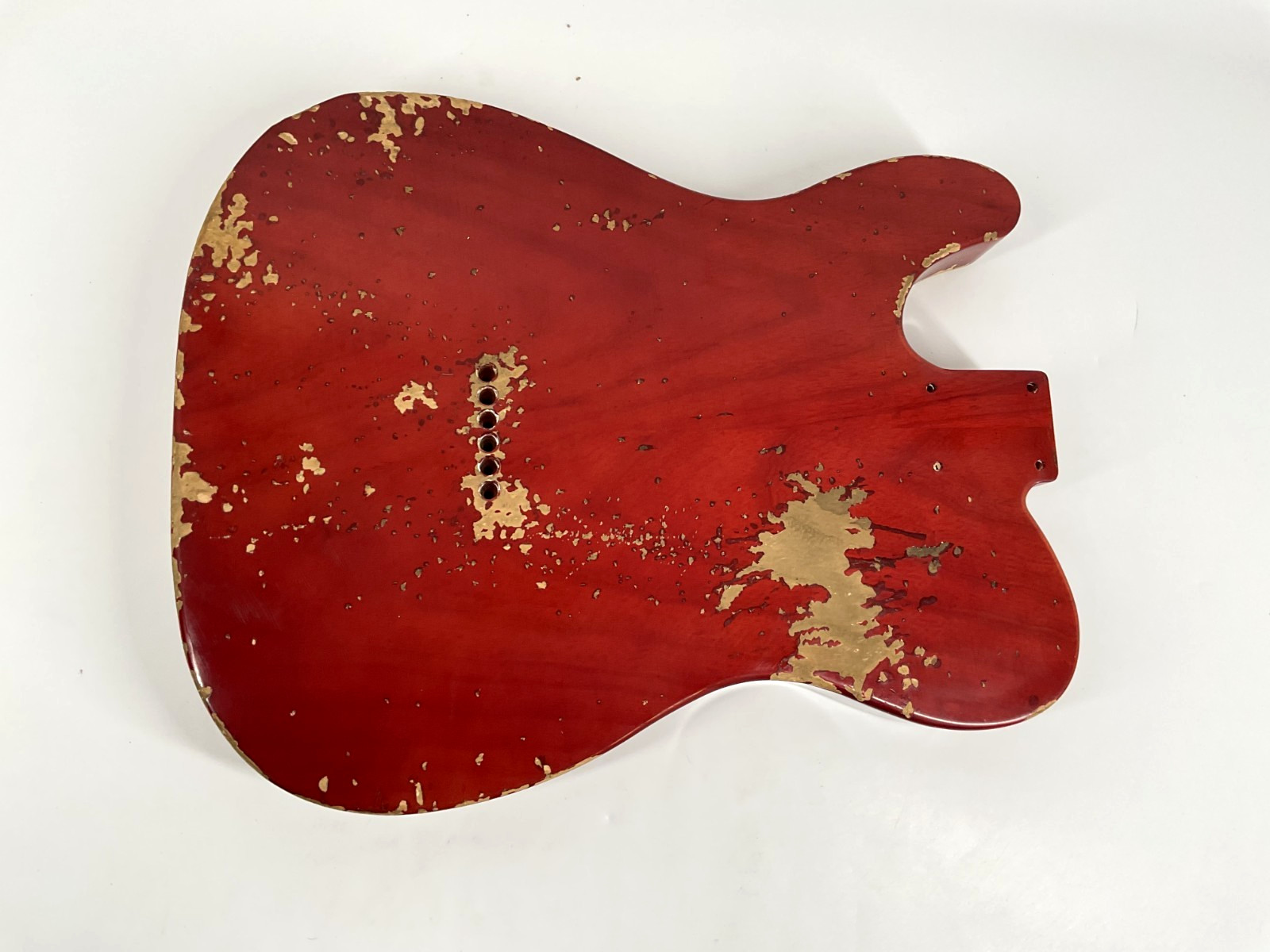 MJT Official Custom Vintage Aged Nitro Guitar Body by Mark Jenny VTL Ash Goldtop