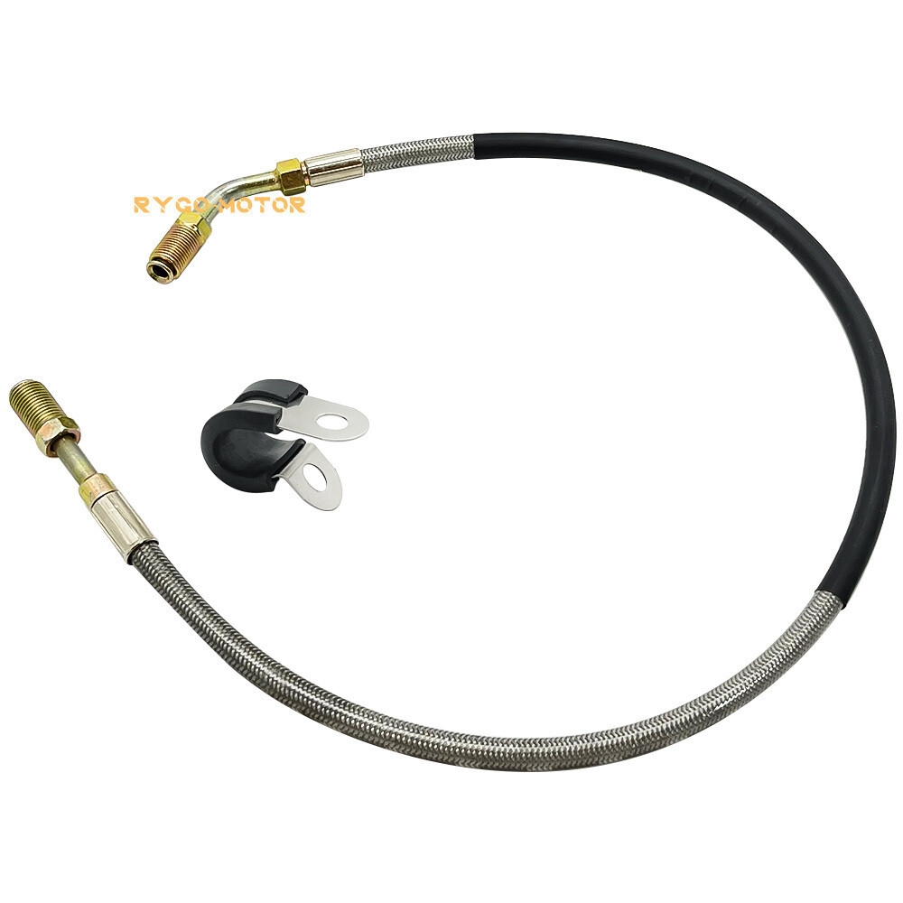 Front Brake Lines Left & Right W/Fitting for Polaris Trail Boss 250 325 350 ATV