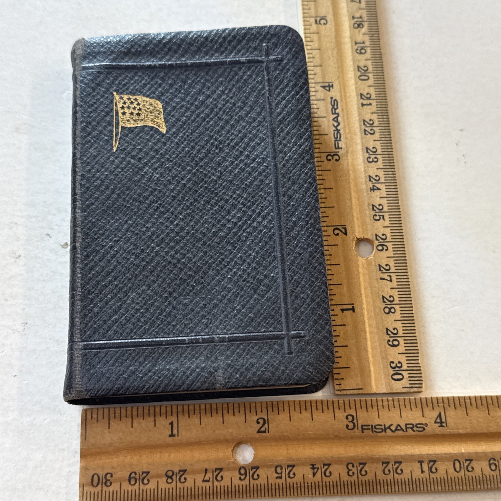 1918 WWI New Testament Pocket Holy Bible Army Camp Dodge Iowa IA Soldier Army SD