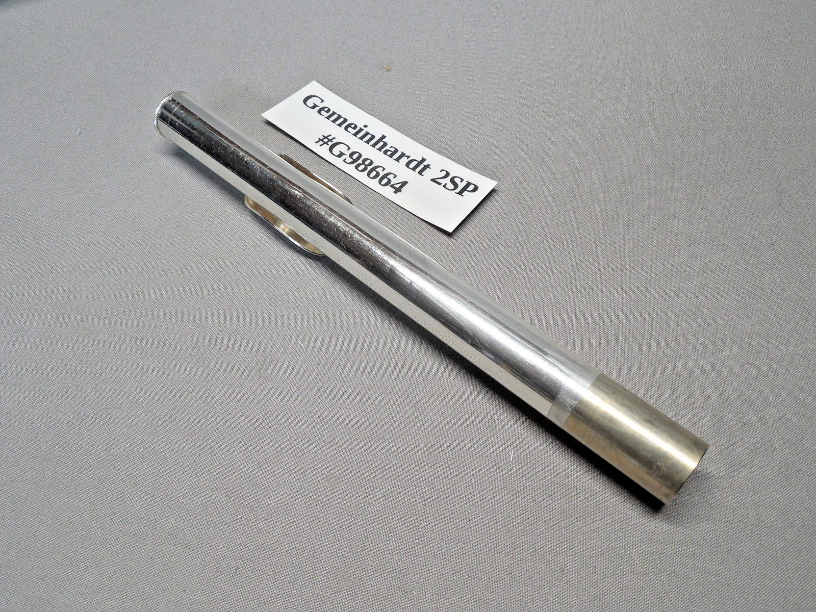 Gemeinhardt 2SP Silver Plated Flute w/ Case New Pads Polished Reconditioned