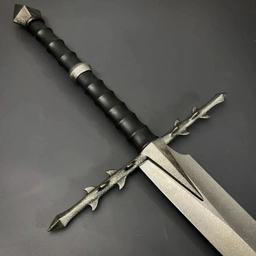 Handmade Sword of the Ringwraiths Prop Replica With wall plaque