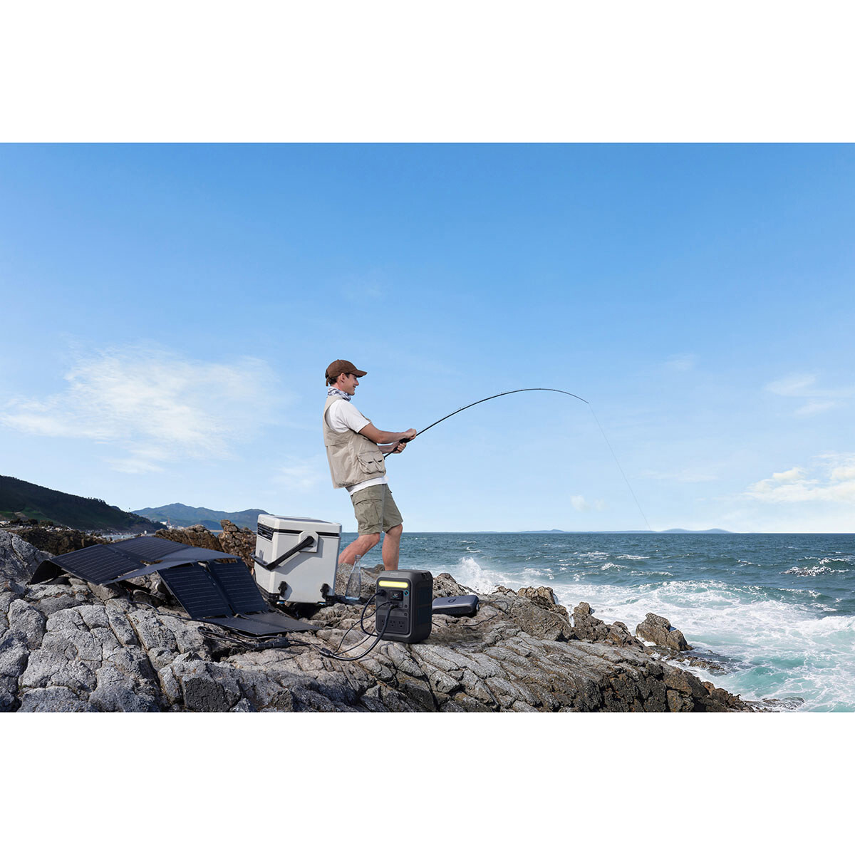 Anker SOLIX C300X Portable Power Station 288Wh 360W Solar Generator for Camping