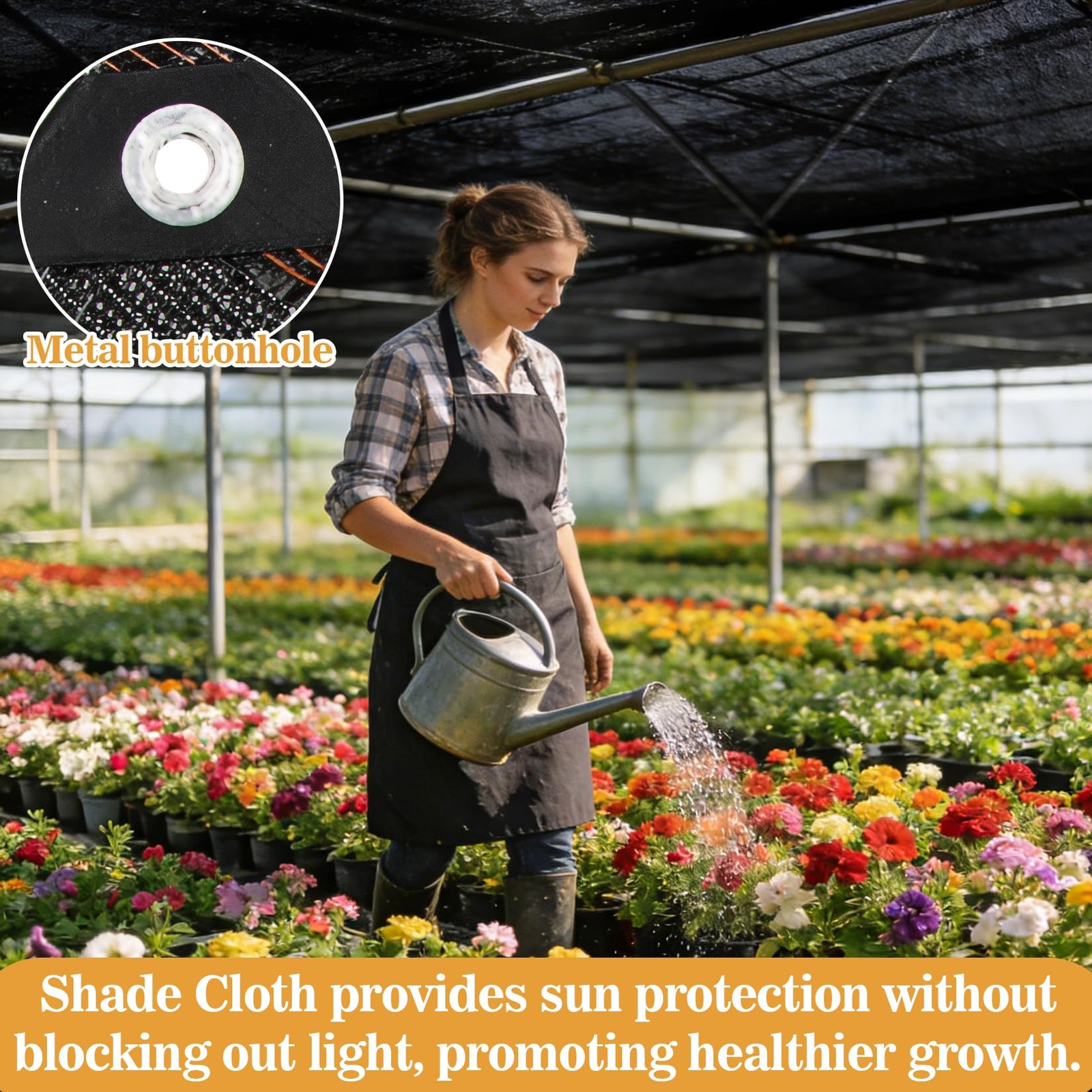 Shade Cloth for Garden - 70% Sunblock Shade Cloth for Garden Black Mesh Tarp ...