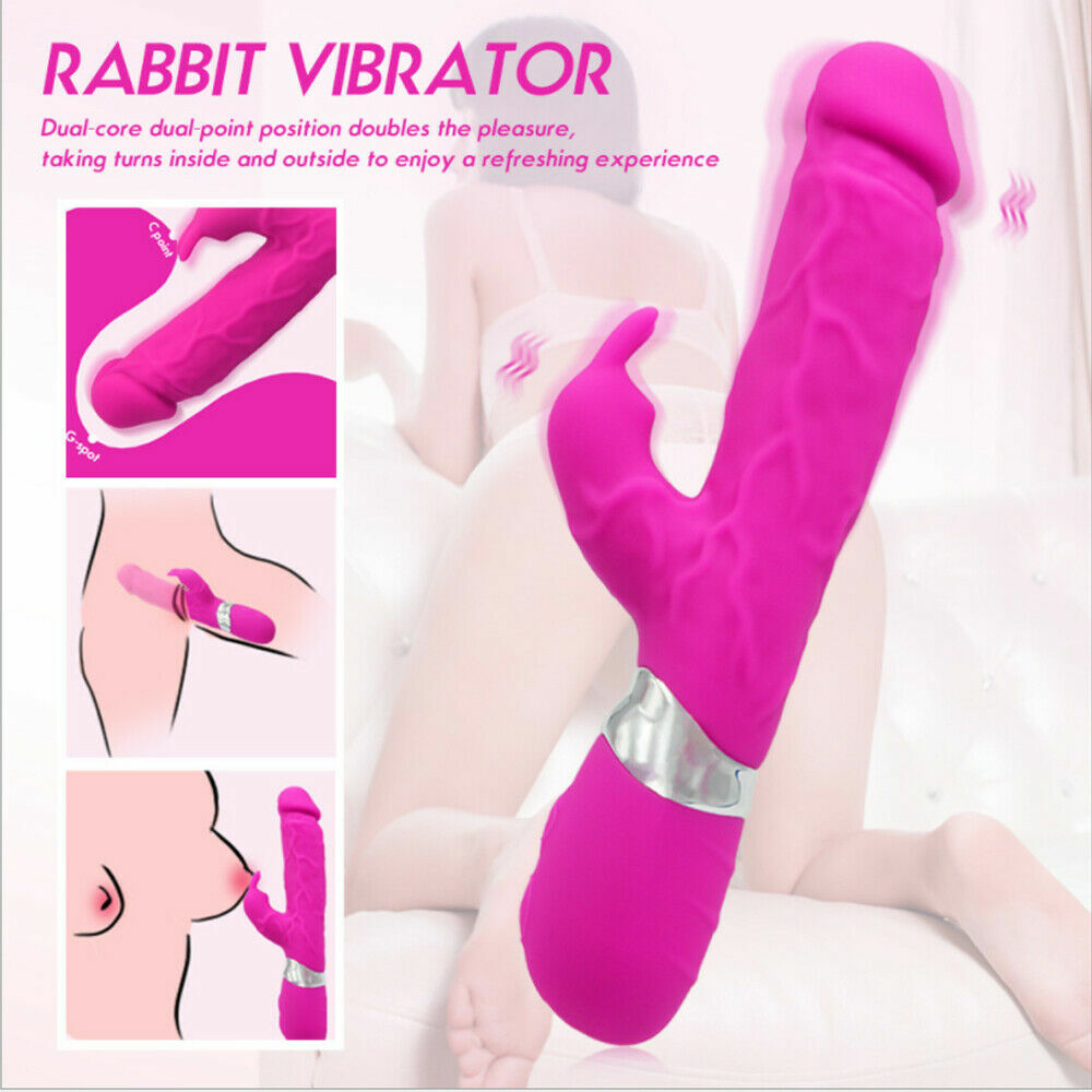 Multispeed-Vibrator-G-Spot-Dildo-Rabbit-Female-Adult-Sex-Toy-Waterproof Massager