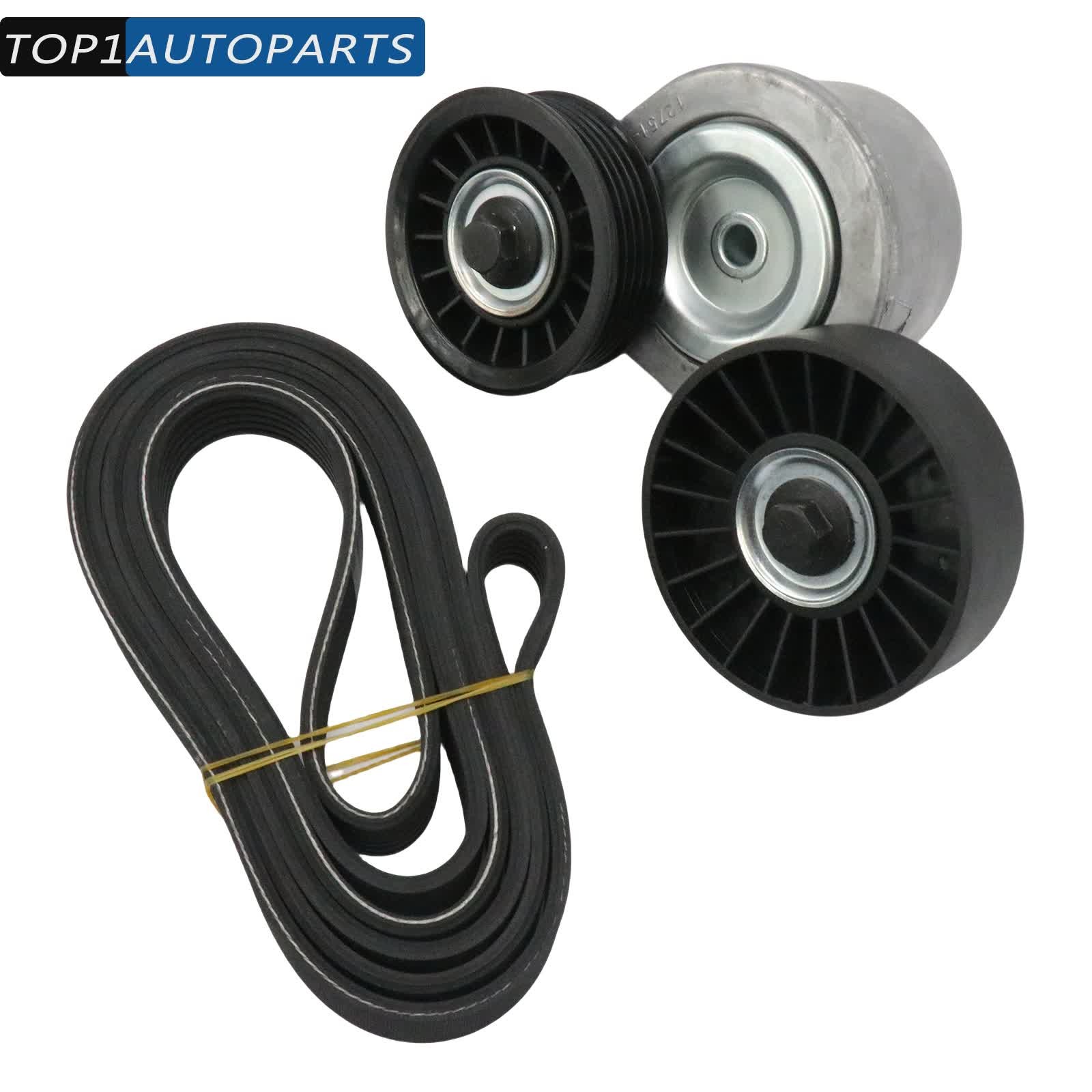 For Jeep Dodge Ram 4.7L 3.7L Serpentine Belt Tensioner w/Pulley 53030958AG