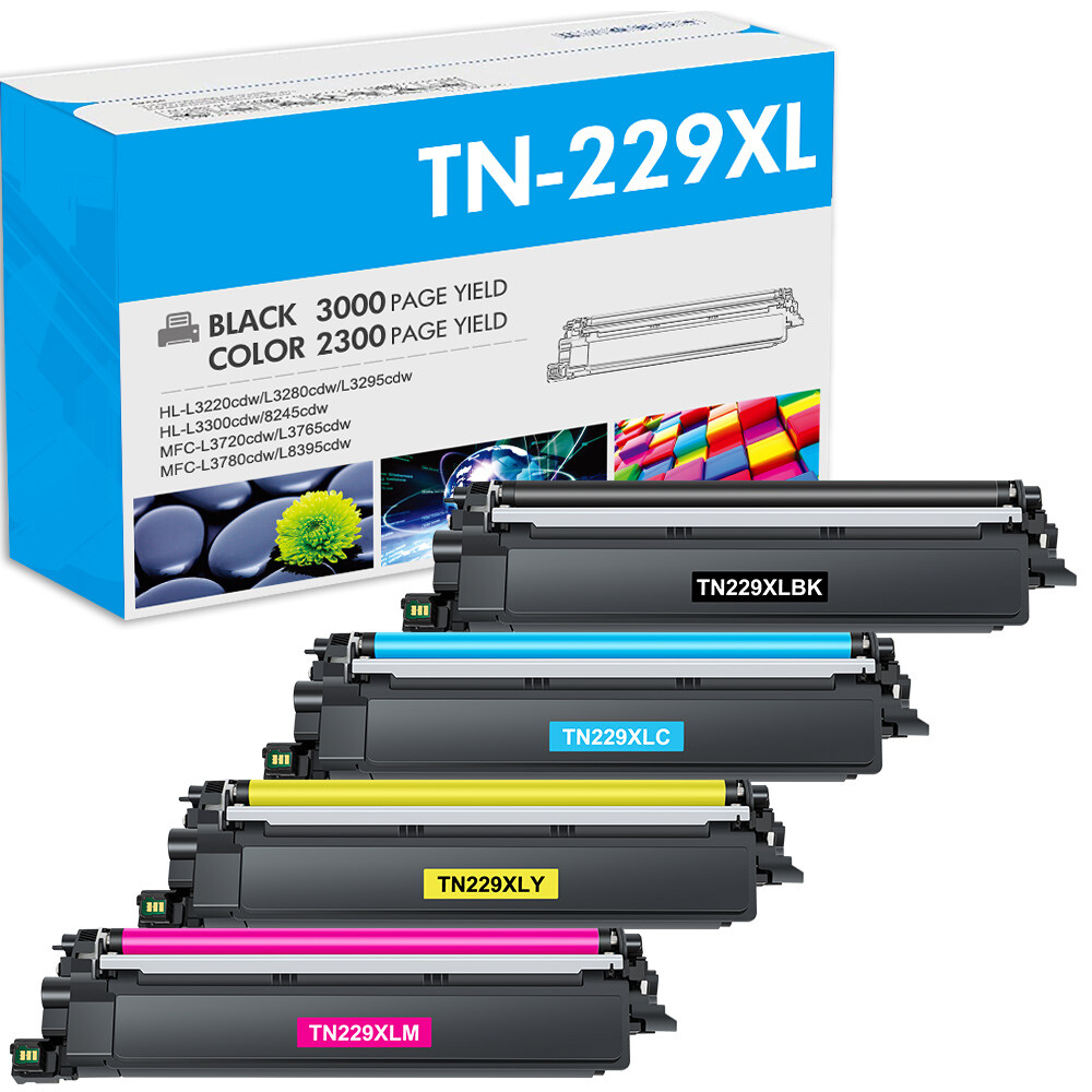 TN229XL TN229 Toner Cartridge For Brother HL-L3280CDW MFC-L3780CDW L3720CDW