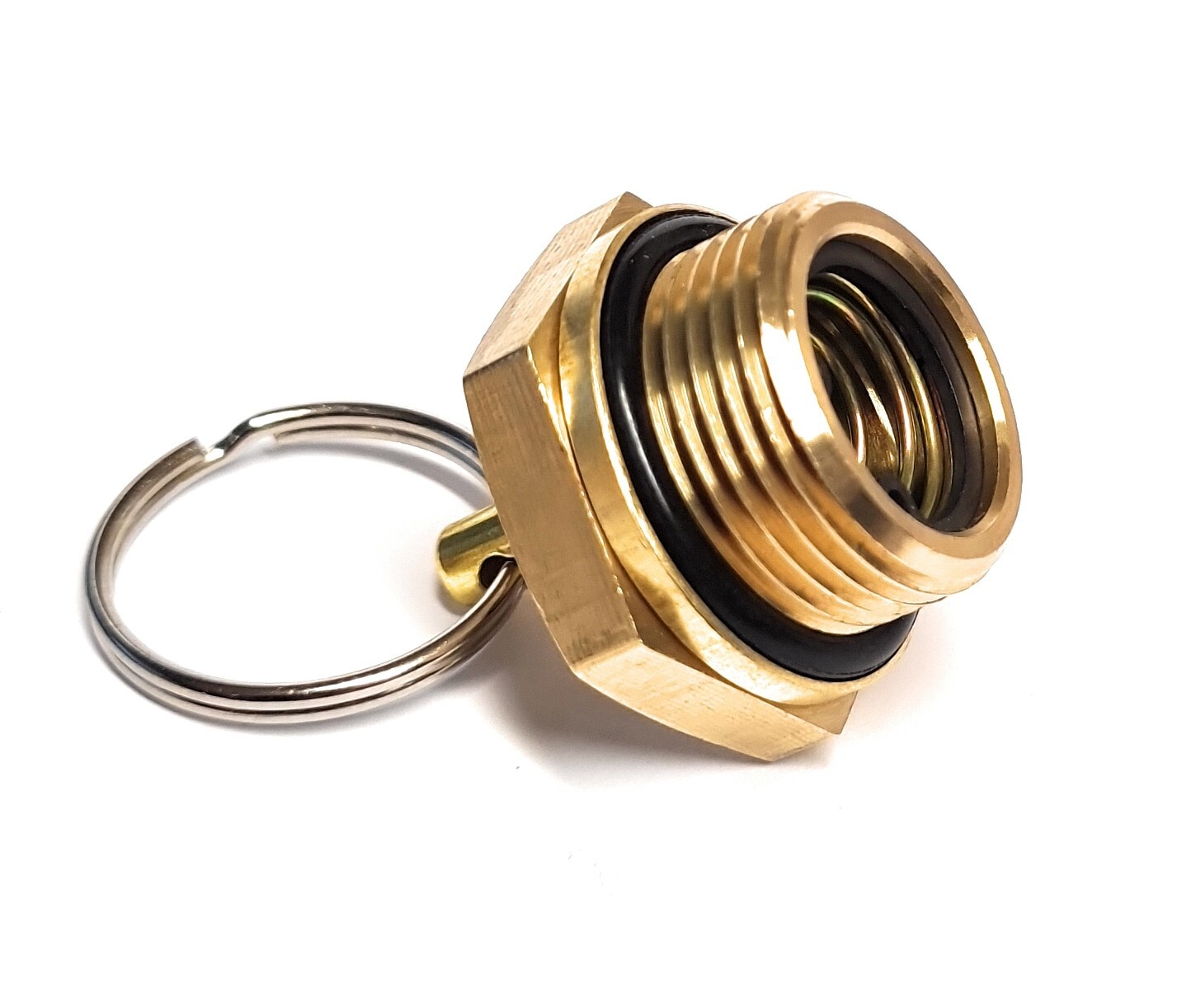 HGV / Truck Air Tank Drain Valve M22 with Captured O Ring - Made in Germany