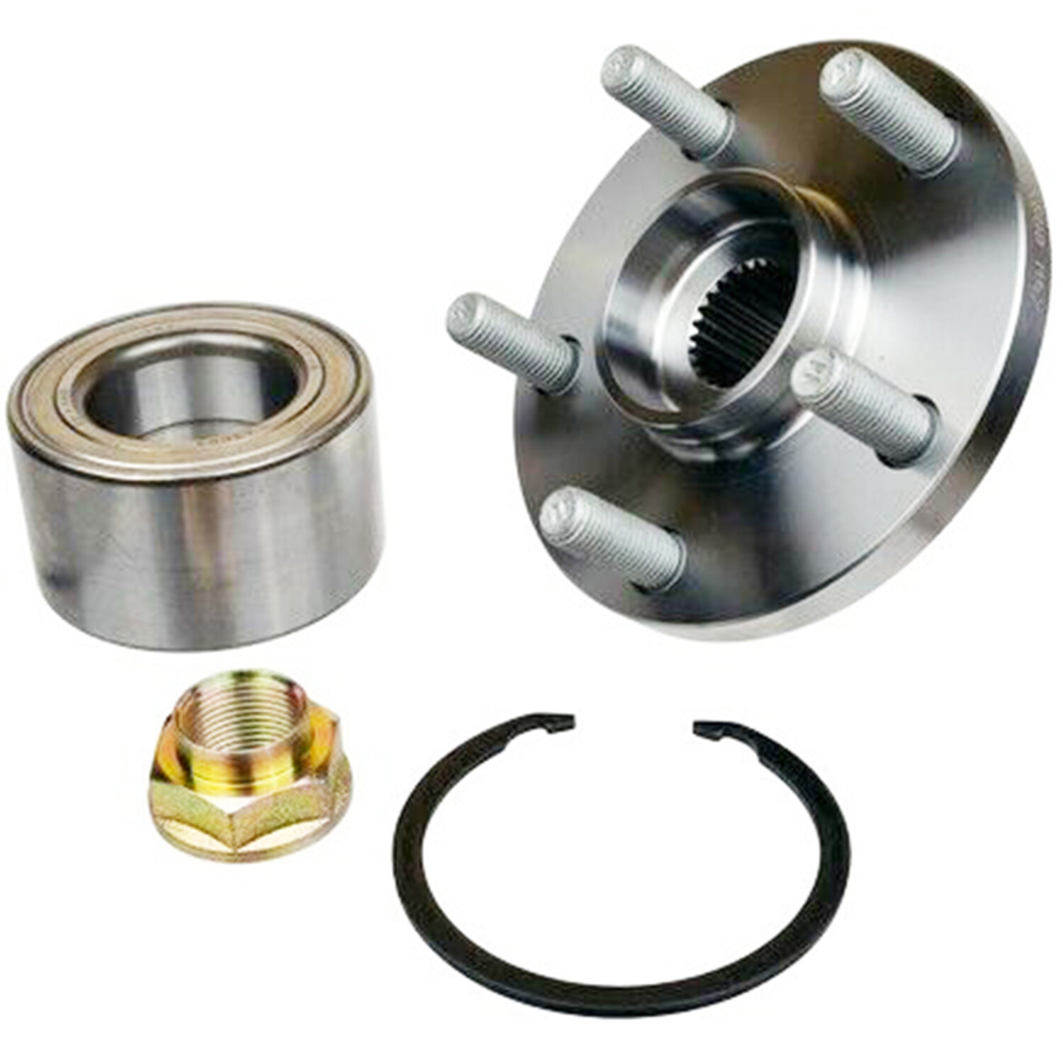 2PC Front Wheel Hub Bearing For 2003-2018 Toyota Corolla 2003-2013 Matrix Celica
