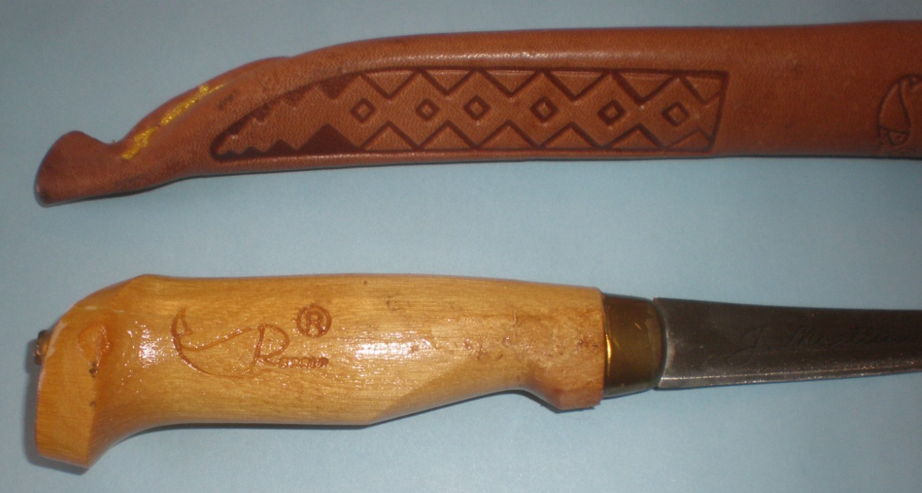 Vintage Rapala - J. Marttiini Sharp Filet Knife Made in Finland and Multi Tool.