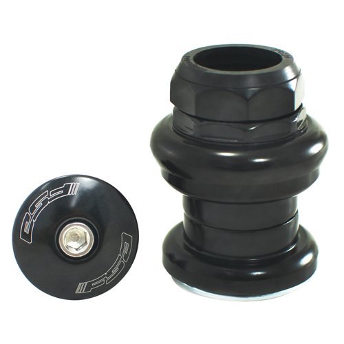 FSA TH-1150W 1" Inch Threaded Traditional Chrome Headset 26.4mm , Black