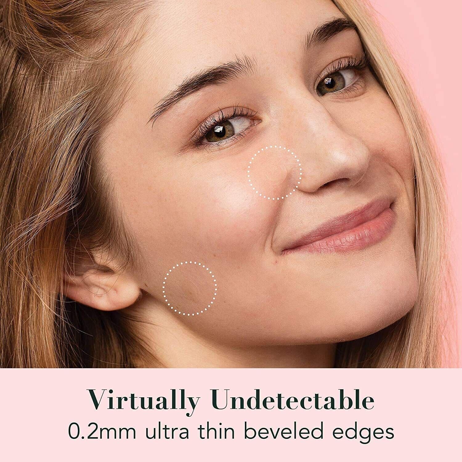 Rael Hydrocolloid Pimple Patches, Miracle Invisible Spot Cover (72 Count)