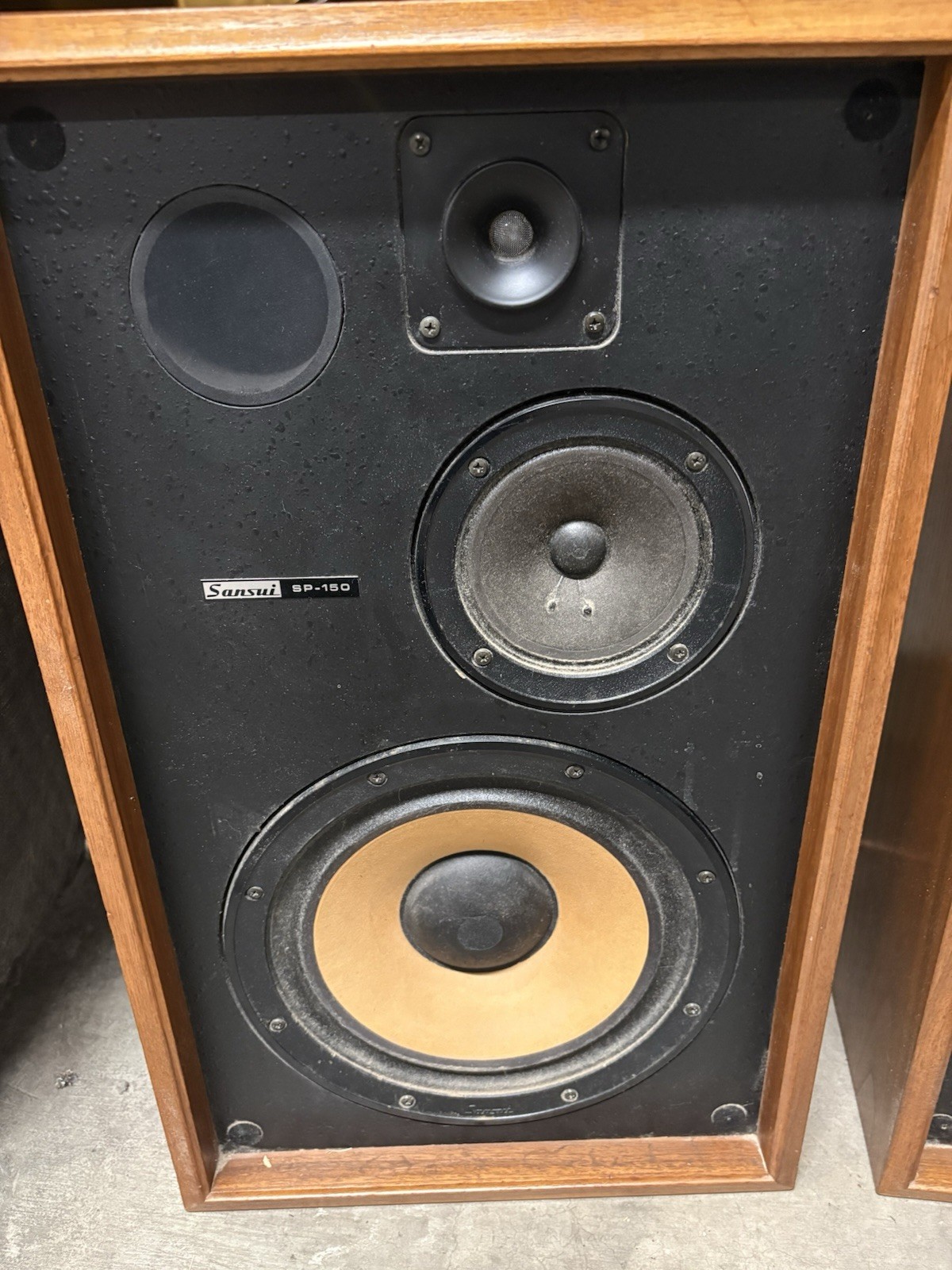 Vintage Sansui SP-150 Speakers, 3-way 12” Woofer Great Condition And Sound 🔥🔥