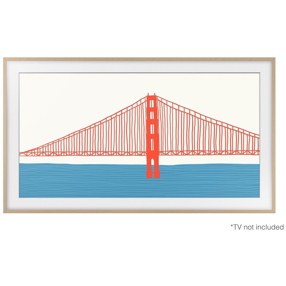 Samsung 65" The Frame Customizable Bezel - Teak (VG-SCFT65TK/ZA) - Open Box