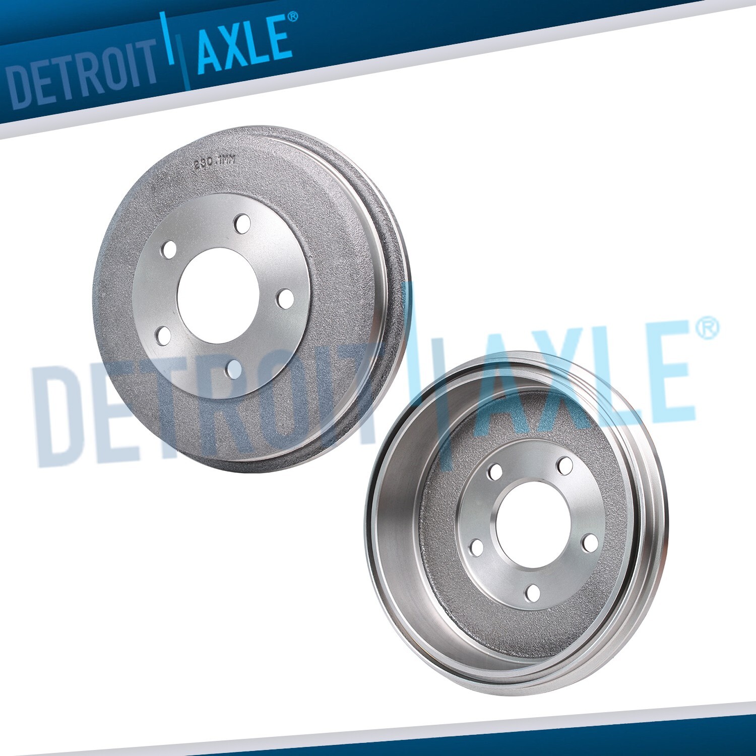 Rear Brake Drums for 2001 2002 - 2007 Ford Escape Mazda Tribute Mercury Mariner