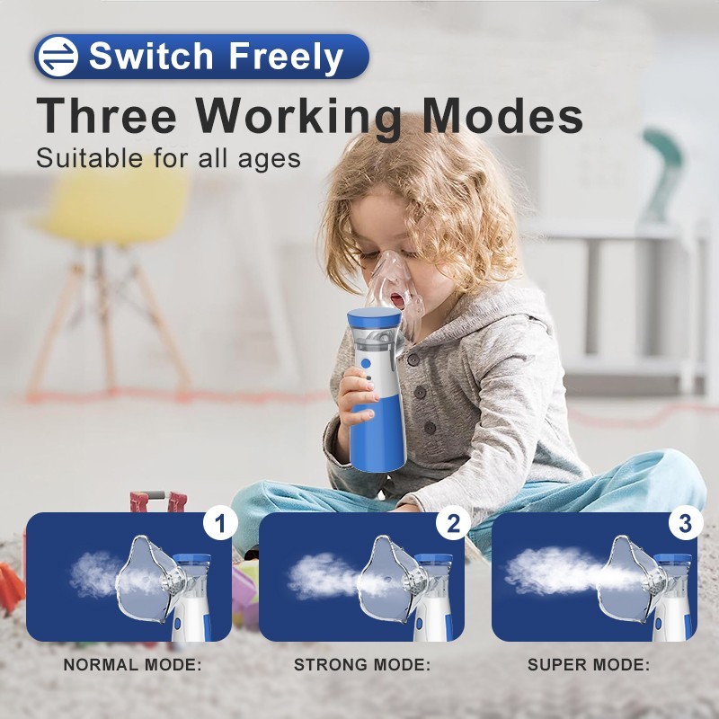 2-in-1 Nano Ionic Facial Steamer & Humidifier Skin Moisturizing Mist Device US