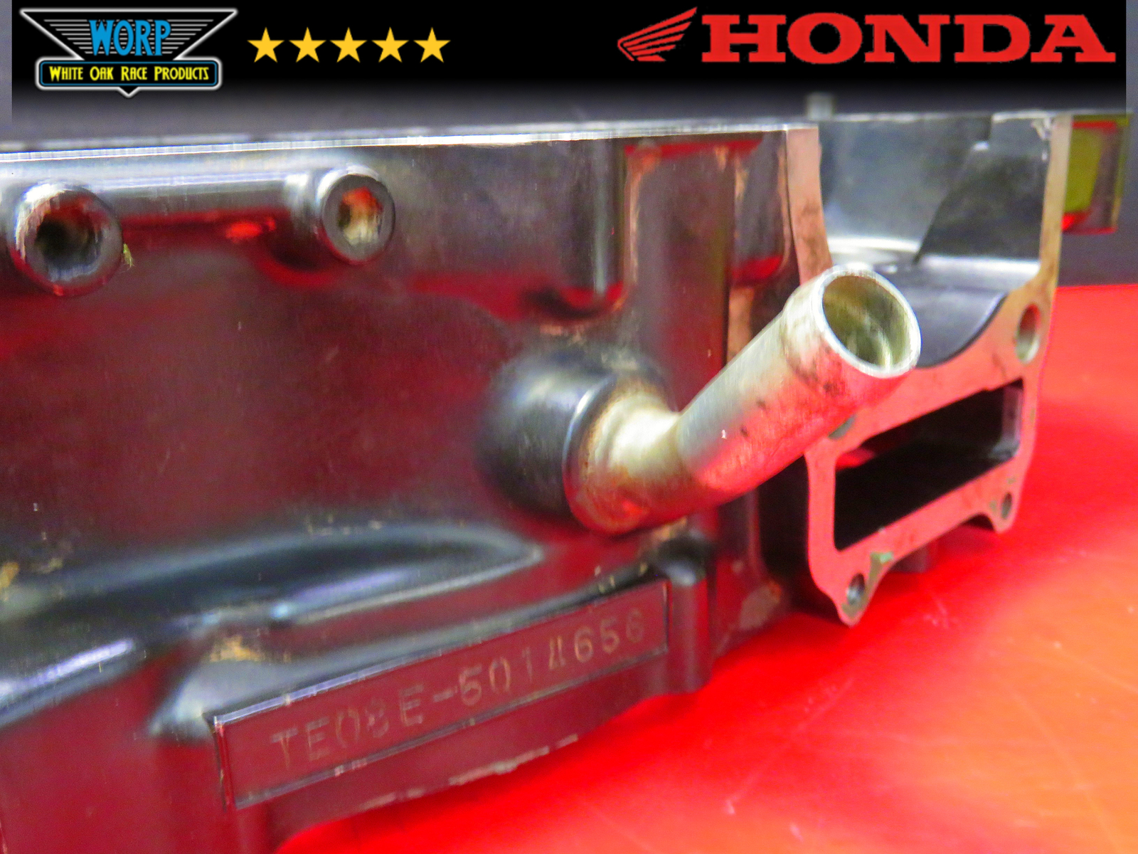 1985 HONDA ATC350X MATCHED CRANK CASE LEFT RIGHT CRANKCASE ENGINE BOTTOM END