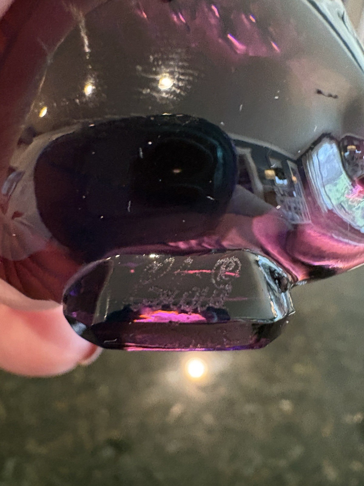 LaliqueTurquoise Lustre Fish Crystal With Pedestal (unattached)